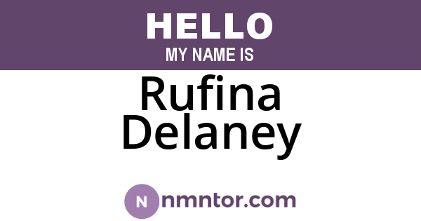 Rufina Delaney