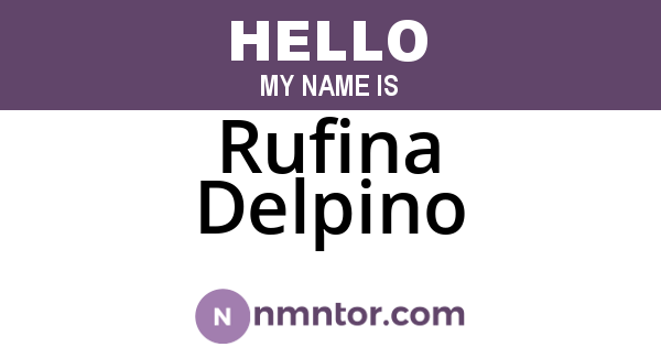 Rufina Delpino
