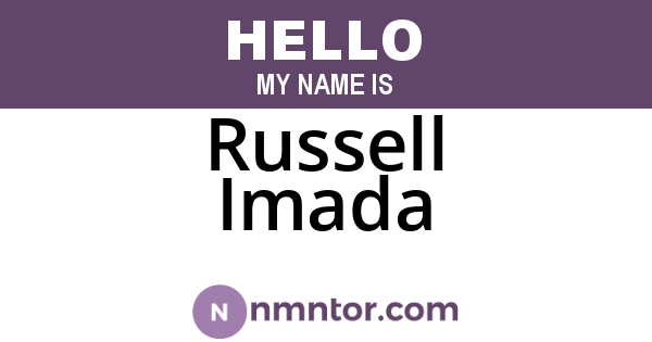Russell Imada
