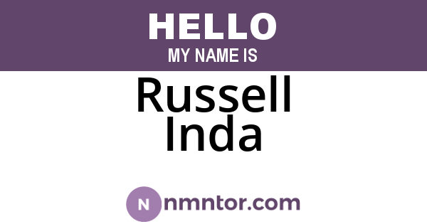 Russell Inda