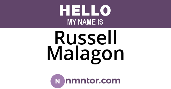 Russell Malagon