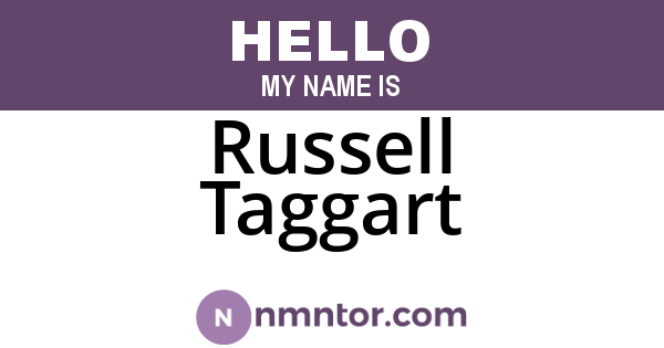 Russell Taggart