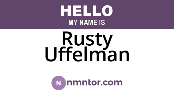 Rusty Uffelman