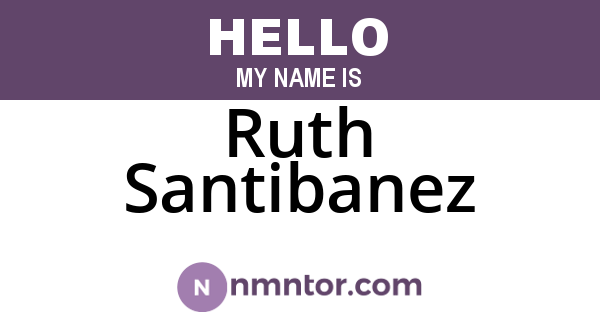 Ruth Santibanez