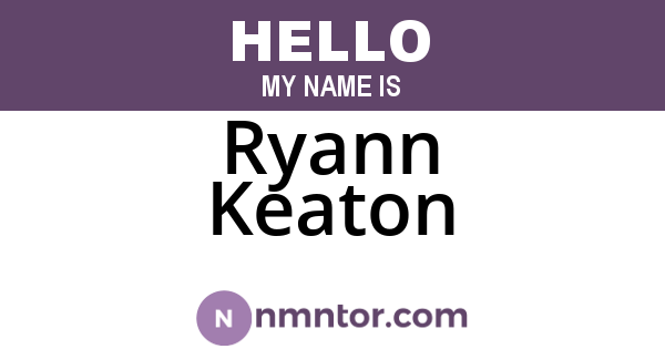 Ryann Keaton