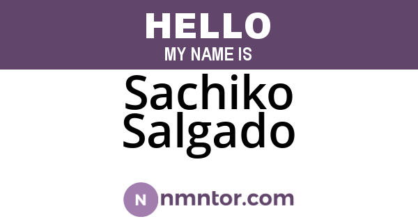 Sachiko Salgado