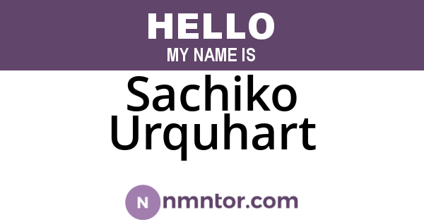Sachiko Urquhart
