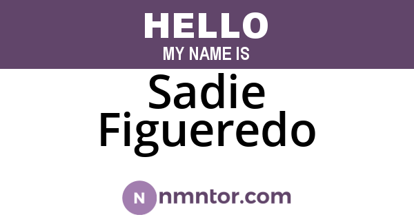 Sadie Figueredo