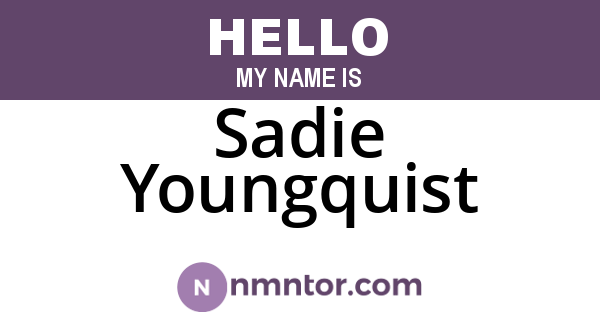 Sadie Youngquist