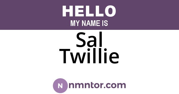 Sal Twillie
