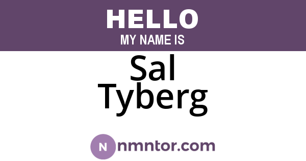 Sal Tyberg