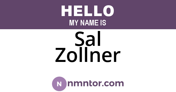 Sal Zollner