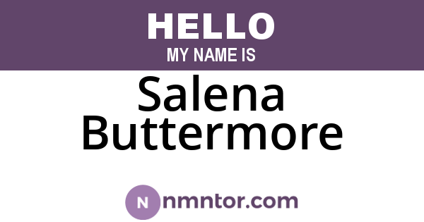 Salena Buttermore
