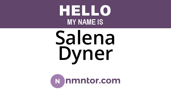 Salena Dyner