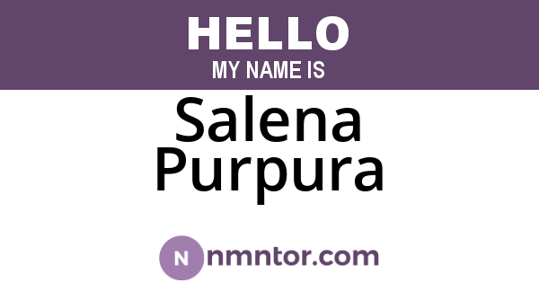 Salena Purpura