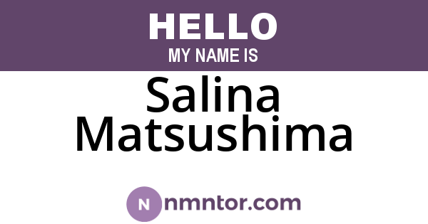 Salina Matsushima