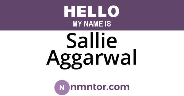 Sallie Aggarwal