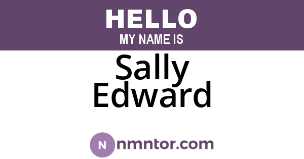 Sally Edward