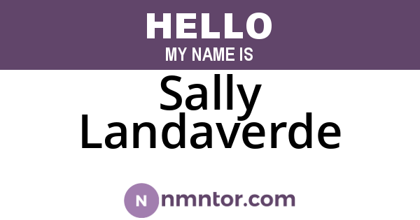 Sally Landaverde