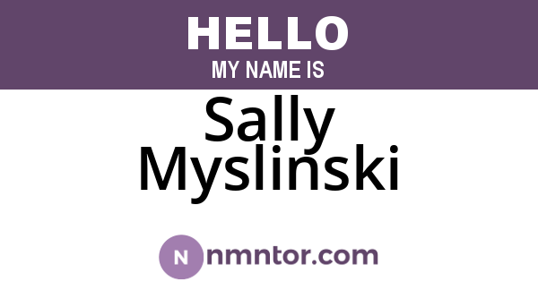 Sally Myslinski