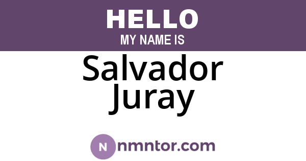 Salvador Juray