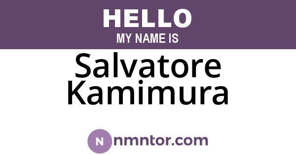 Salvatore Kamimura