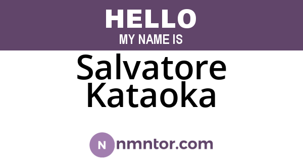 Salvatore Kataoka