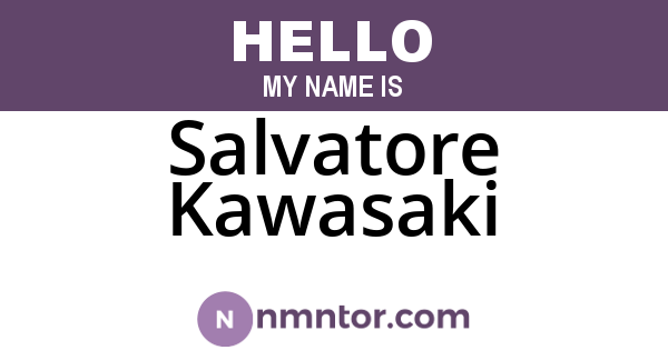 Salvatore Kawasaki