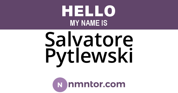 Salvatore Pytlewski