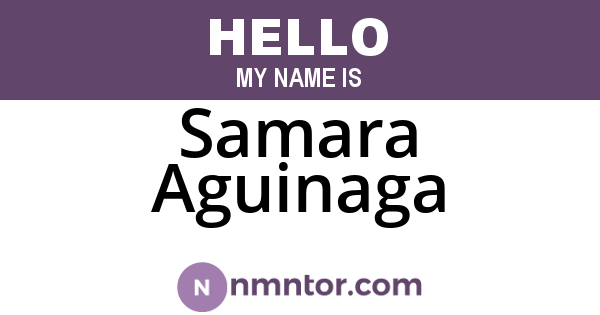 Samara Aguinaga