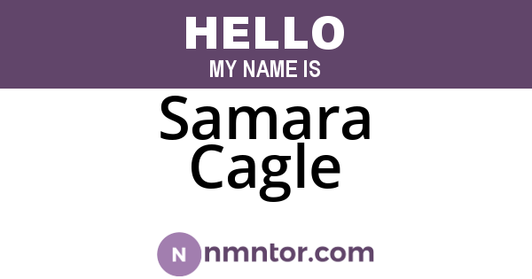 Samara Cagle