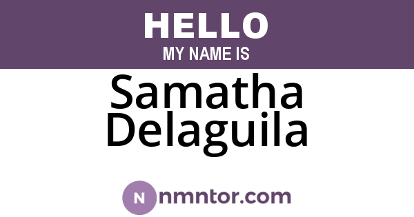 Samatha Delaguila