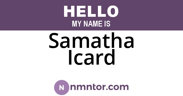 Samatha Icard