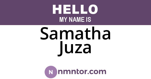 Samatha Juza