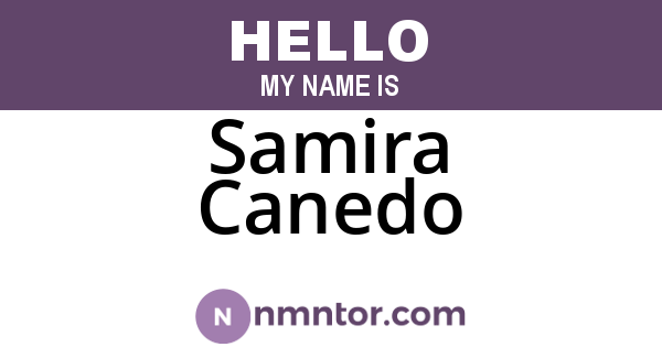 Samira Canedo