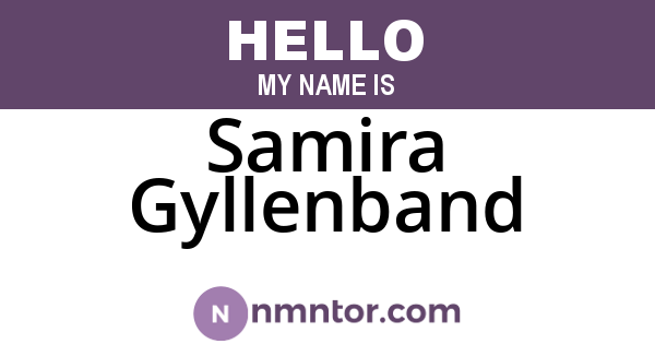 Samira Gyllenband