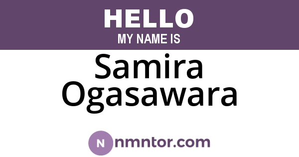 Samira Ogasawara