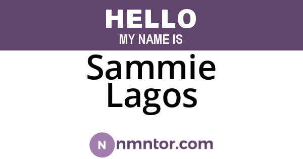 Sammie Lagos