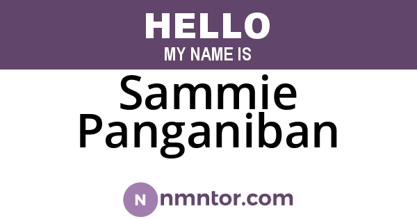 Sammie Panganiban