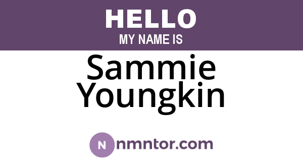 Sammie Youngkin