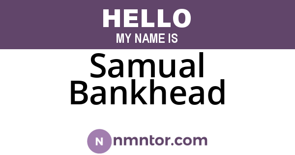 Samual Bankhead