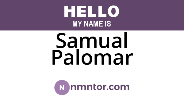 Samual Palomar