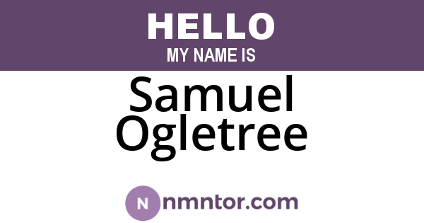 Samuel Ogletree
