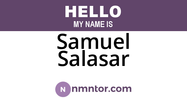 Samuel Salasar