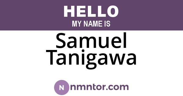 Samuel Tanigawa