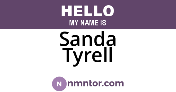 Sanda Tyrell