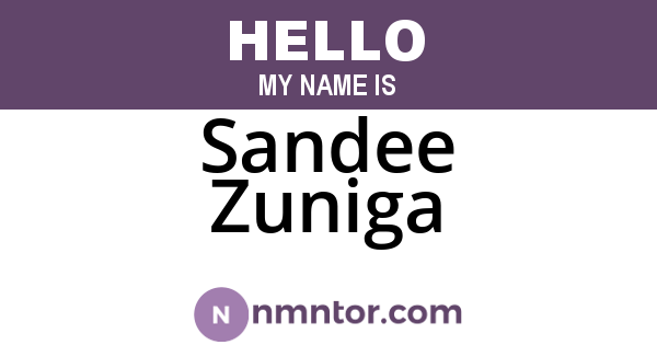 Sandee Zuniga