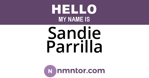 Sandie Parrilla