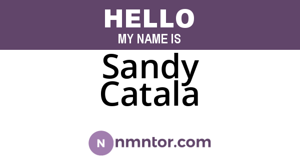 Sandy Catala