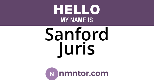 Sanford Juris